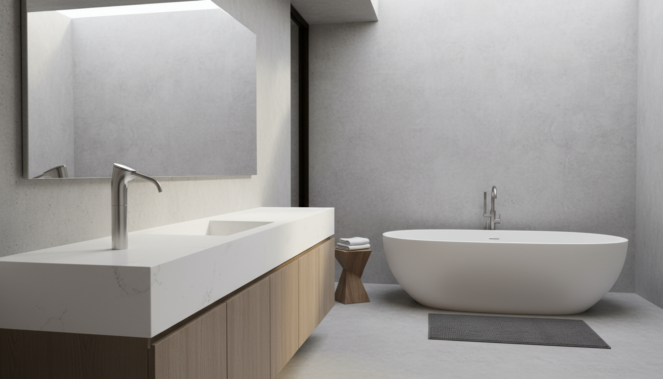 Modern bathroom